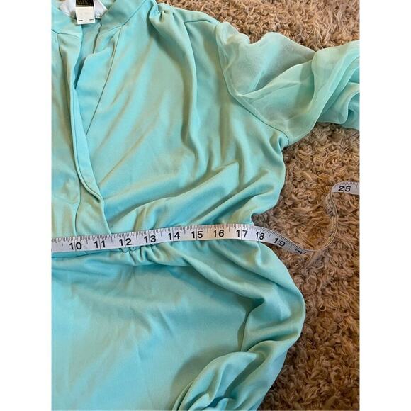 Vintage women’s 70s maxi gown size xl with waist‎ belt - Picture 7 of 9